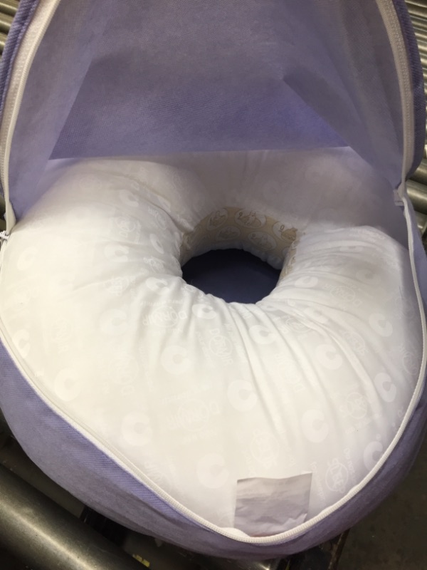 Photo 3 of Boppy Bare Naked Feeding and Infant Support Pillow, Creases and Wrinkles in Item, Found Hair on Item, Box Packaging Damaged, Moderate Use