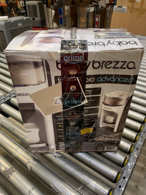 Photo 2 of Baby Brezza New and Improved Formula Pro Advanced Dispenser Machine, Box Packaging Damaged, Minor Use