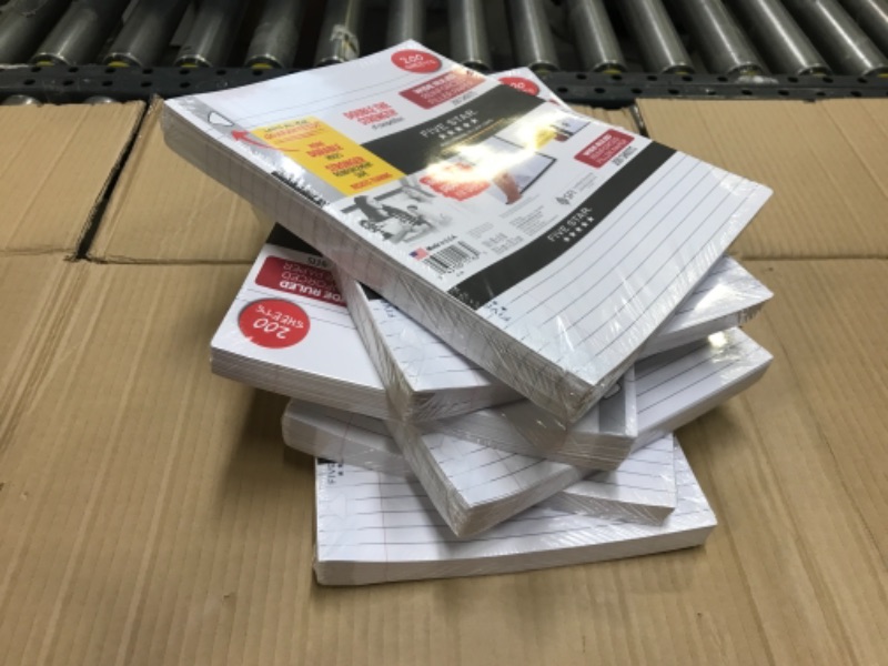 Photo 1 of 6 pack -Five Star 200ct Wide Ruled Filler Paper