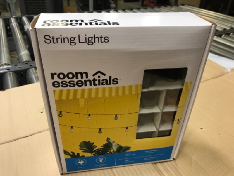 Photo 2 of 20 ligths ct Incandescent Glass G40 Bulbs - Room Essentials™

