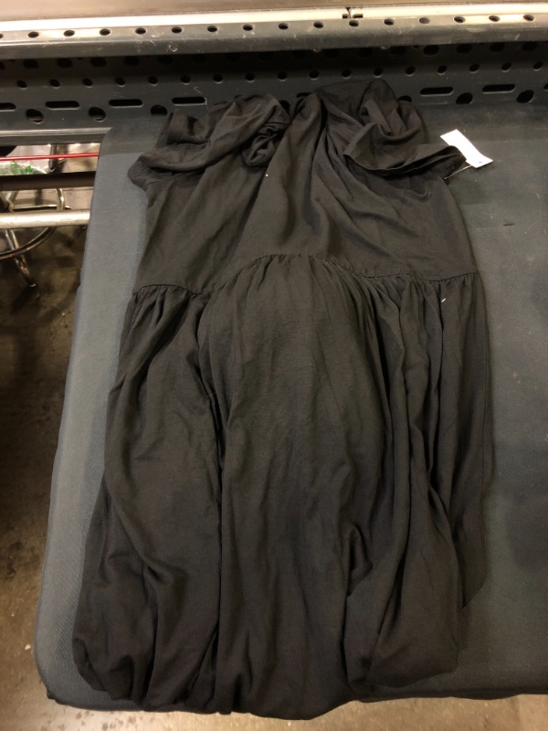 Photo 2 of Amazon Essentials Women's Short-Sleeve Waisted Maxi Dress - SIZE MEDIUM 
