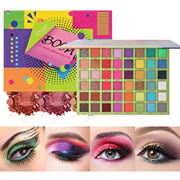 Photo 1 of Boom Eyeshadow Palette Docolor 48 Color Eye Shadow High Pigmented Matte Glitter Shimmer Metallic Professional Long Lasting Waterproof Makeup Palette Powder Sparkle Smoky Cosmetic Shadow Pallet
