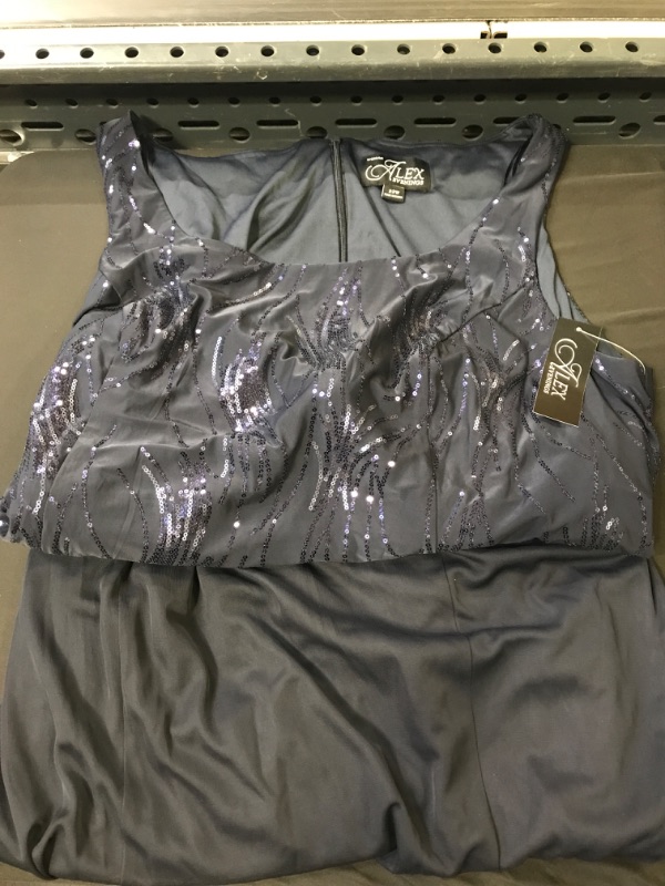 Photo 1 of Alex Evenings Women's Plus Size Tea Length Button-Front Jacket Dress - 2 piece garment
size 22W
