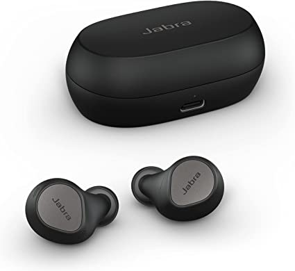 Photo 1 of Jabra Elite 85T True Wireless Bluetooth Noise Cancelling Earbuds (Titanium Black)