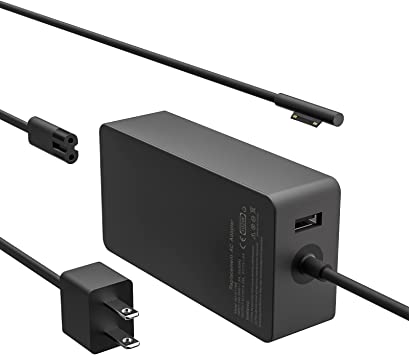 Photo 1 of Surface Book 2 Charger - 102W Fast Charger Power Adapter for Microsoft Surface Book 2/1, Surface Pro 3/4/5/6/7/8/X, Surface Go Laptop 2/1/Tablet, Compatible 65W&44W&36W&24W
