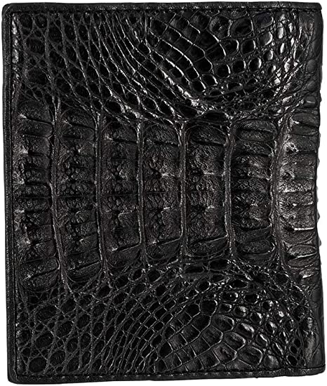 Photo 1 of CROCODILE WALLET Genuine Leather Hand made vertical style Caiman tail