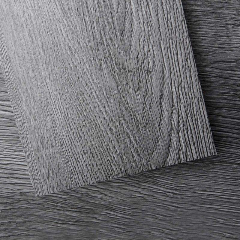 Photo 1 of Art3d Peel and Stick Floor Tile Vinyl Wood Plank 36-Pack 54 Sq.Ft, Deep Gray, Rigid Surface Hard Core Easy DIY Self-Adhesive Flooring
DAMAGE TO PACKAGING 