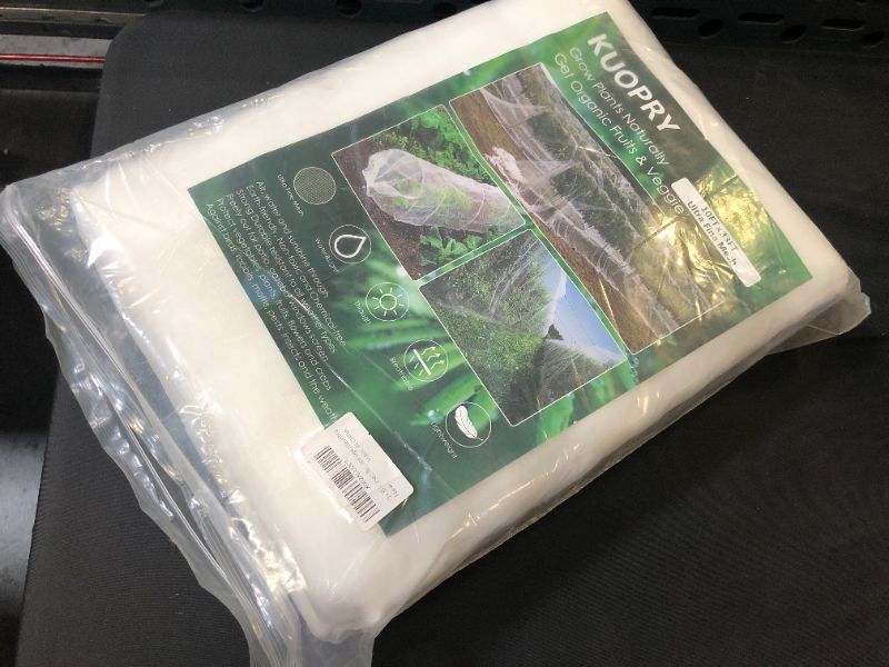 Photo 2 of  Mesh Kuopry 10x33 Ft Plant Covers Freeze Protection Anti Bird Netting Mesh