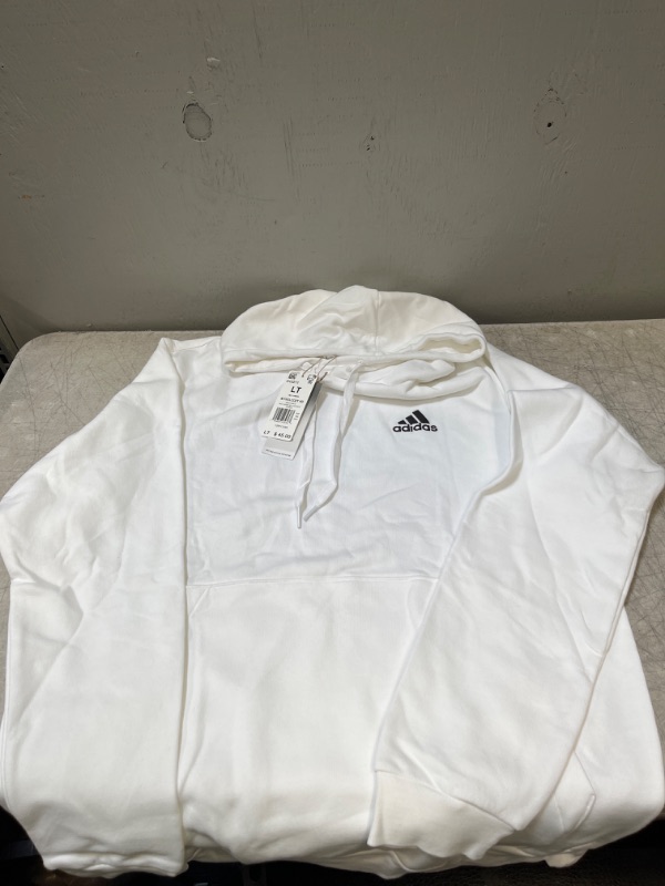 Photo 2 of adidas Men's Essentials Fleece Hoodie LT M