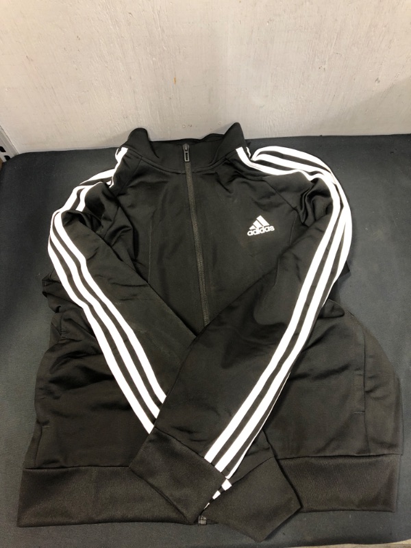 Photo 2 of adidas Women's Essentials Warm-Up Slim 3-Stripes Track Top
size XL
