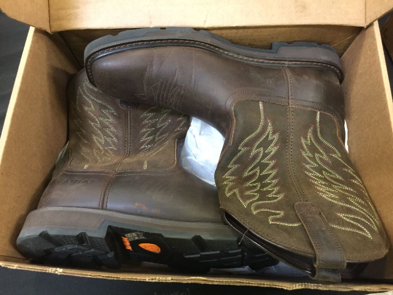 Photo 3 of ARIAT Men's Groundbreaker Square Toe Work Boot 11