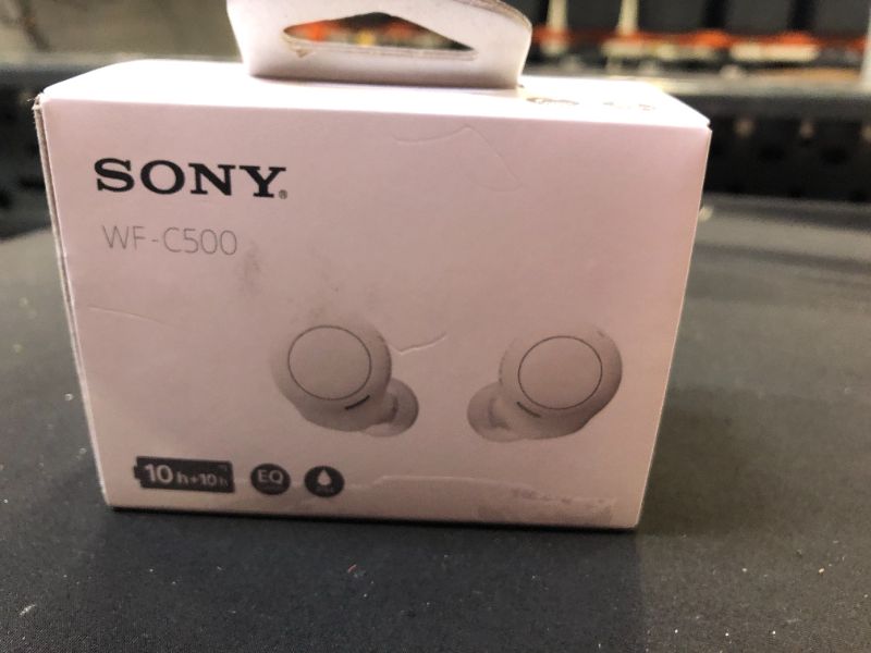 Photo 7 of Sony WF-C500 Truly Wireless in-Ear Headphones (White)