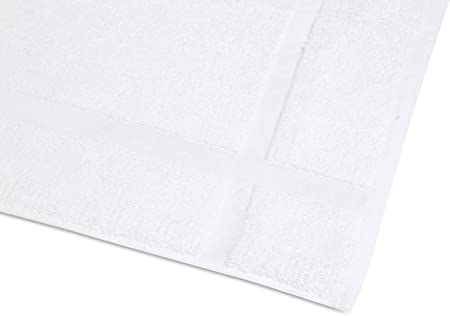 Photo 1 of 6 Pack New Cotton Blend Economy Bath Mats - White