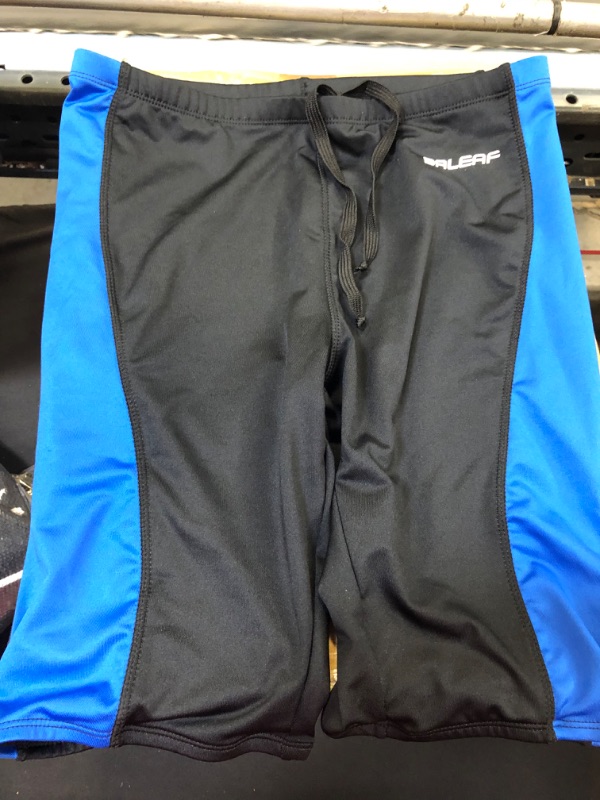 Photo 2 of BALEAF Men's Athletic Durable Training Polyester Jammer Swimsuit  -- Size 34 --