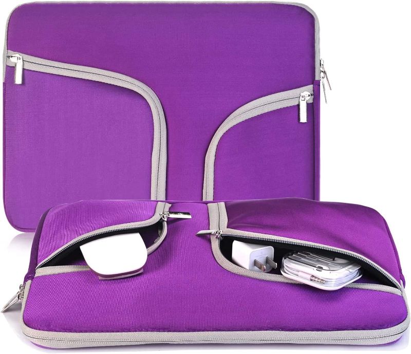 Photo 1 of Laptop Sleeve Case 11.6-12.3 Inch, Egiant Water-Resistant Protective Bag Compatible Mac Air 11,Mac 12 Retina,iPad Tablet, Stream 11, Surface Pro 3 4 5 6,Chromebook 11.6,Notebook Carrying Case-Purple