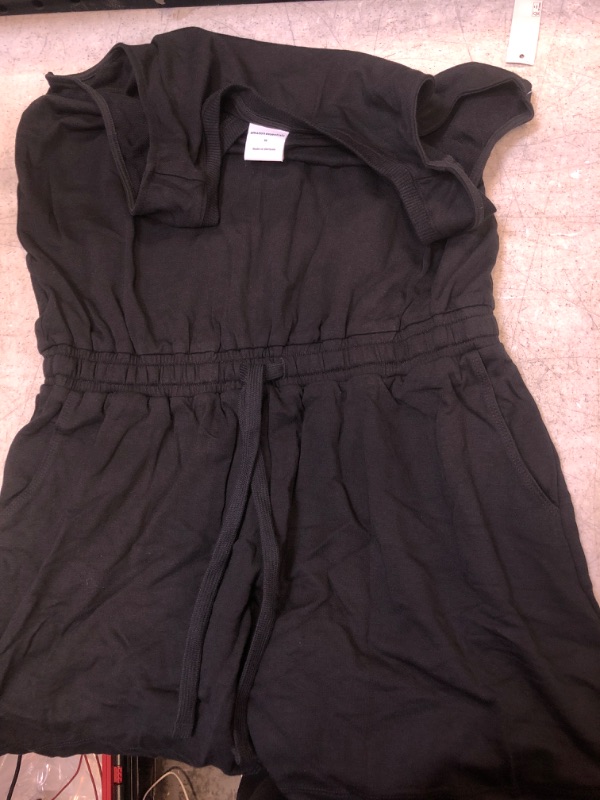 Photo 2 of Amazon Essentials Women's Studio Terry Romper, Size Medium 