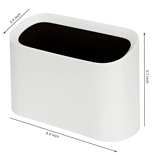 Photo 1 of SOUJOY 3 Pack Mini Trash Can, Plastic Tiny Desktop Trash can, Waste Garbage Bin, Wastebasket Dispenser for Countertop, Bathroom, Vanity, Desktop, Tabletop or Coffee Table