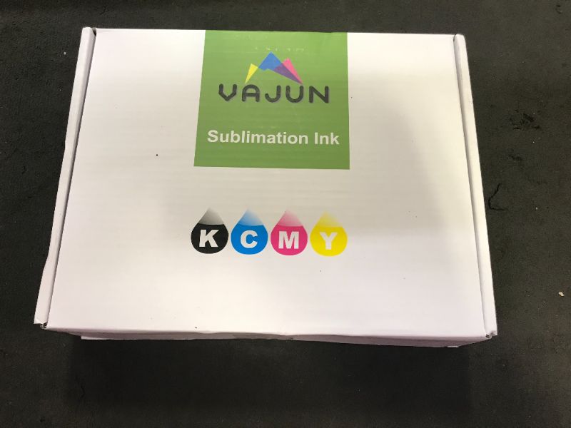 Photo 3 of VAJUN 400ml Sublimation Ink for Epson C88 C88+ WF7710 WF7720 WF7110 WF7210 ET2720 ET2750 ET4700 Inkjet Printers Heat Press Transfer on Mugs, Plates, Polyester Shirts, Phone Cases etc