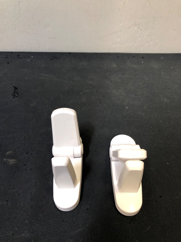 Photo 2 of Improved Childproof Door Lever Lock (2 Pack) Prevents Toddlers From Opening Doors. Easy One Hand Operation for Adults. Durable ABS with 3M Adhesive Backing. Simple Install