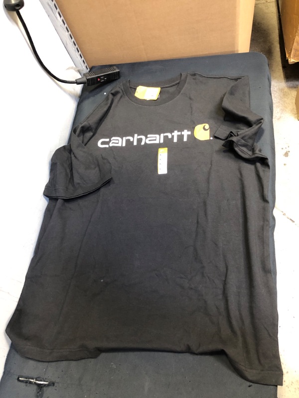 Photo 1 of Carhartt Men's Signature Logo SS T-Shirt, XL

