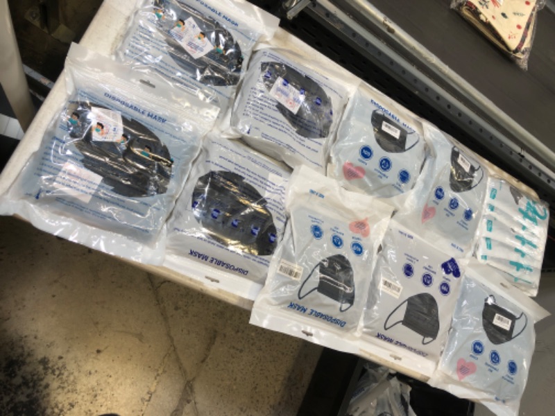 Photo 1 of 10 PACK OF VARIES MASKS