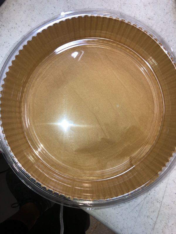 Photo 1 of 50PCS Air Fryer Liners,Disposable Paper Liner,HIHUOS Non-Stick Oil-Proof Round Liners Baking Parchment Paper for Baking Roasting Oven Microwave Frying Pan