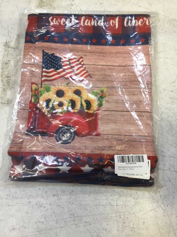 Photo 2 of 4th of July Table Runner 13x70in