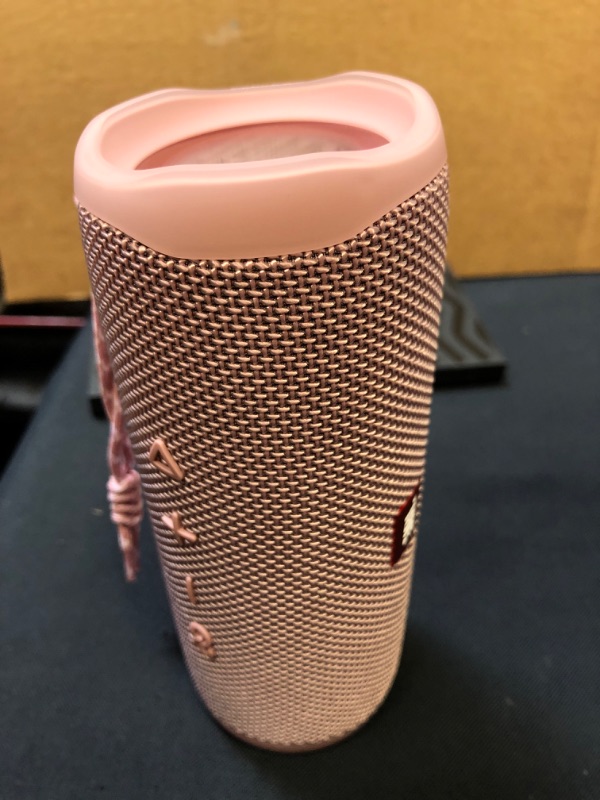 Photo 3 of JBL FLIP 5, Waterproof Portable Bluetooth Speaker, Pink
