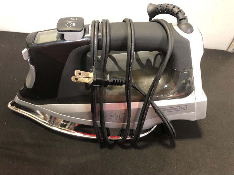 Photo 1 of Allure Professional Steam Iron - Black/Silver