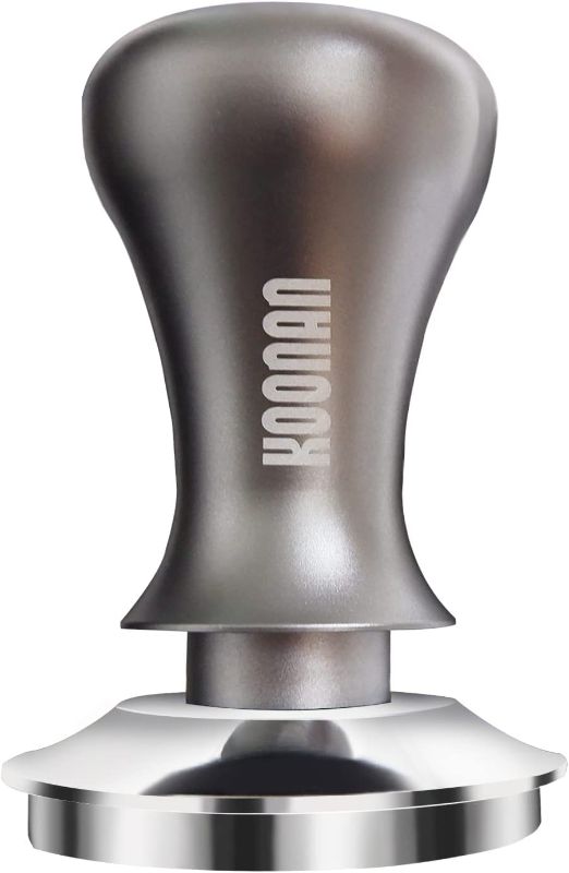 Photo 1 of 58mm Espresso Tamper, Professional Coffee Tamper with Calibrated Spring Loaded, Ergonomic Handle, Fascinating and Comfortable Grip, Flat Stainless Steel Base for Espresso Machine
