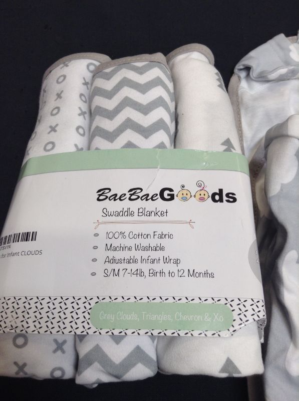 Photo 1 of BAE BAE GOODS SWADDLE BLANKET 4 PIECES 