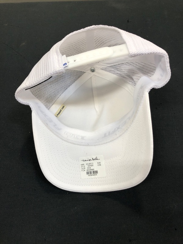 Photo 1 of TravisMathew Men's Golden 2.0 Hat, White, One Size
