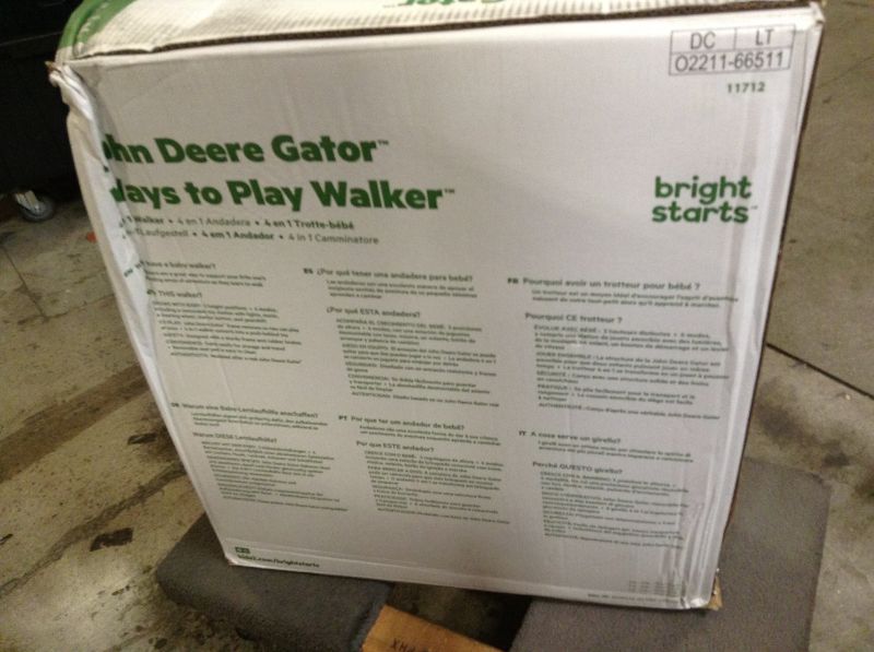 Photo 4 of Bright Starts John Deere Gator 4 Ways to Play Walker---factory sealed