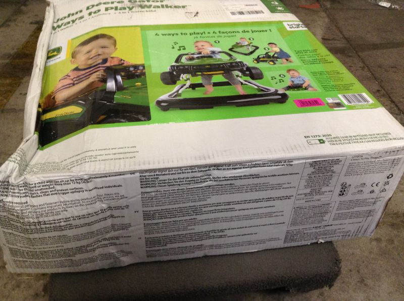 Photo 2 of Bright Starts John Deere Gator 4 Ways to Play Walker---factory sealed