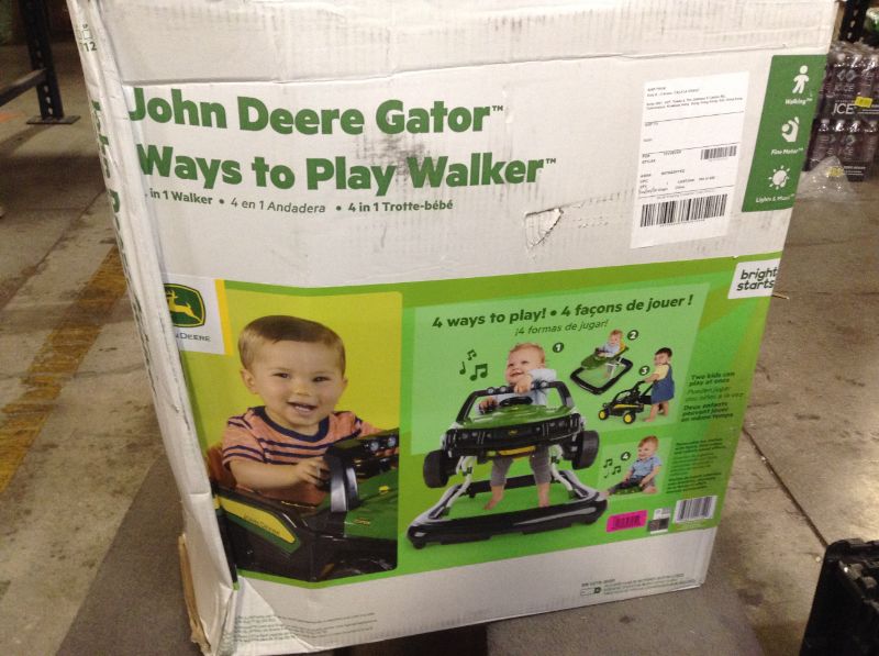 Photo 5 of Bright Starts John Deere Gator 4 Ways to Play Walker---factory sealed