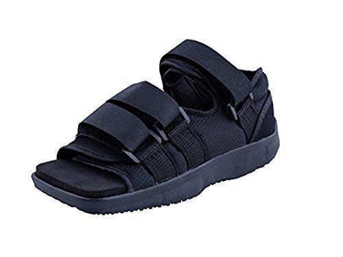 Photo 1 of Mars Wellness Premium Childrens Post Op Broken Toe/Foot Fracture Square Toe Walking Shoe Cast - Pediatric - Fits Little Kids Sizes 11-1 (Approx 3.5-6 Years Old) (Straps Style May Vary) SIZE UNKNOWN 