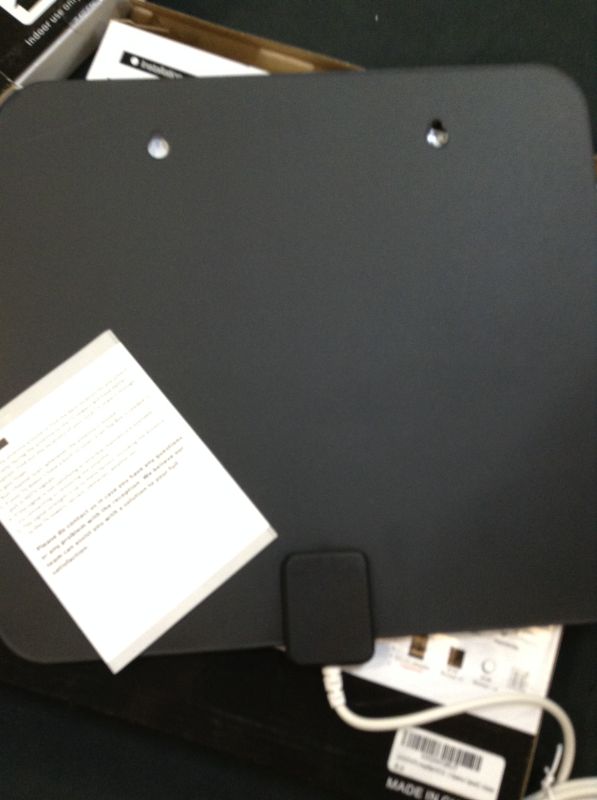 Photo 1 of Digital Indoor TV Antenna 4K 1080p Signal Booster 50-80 Miles Range Black