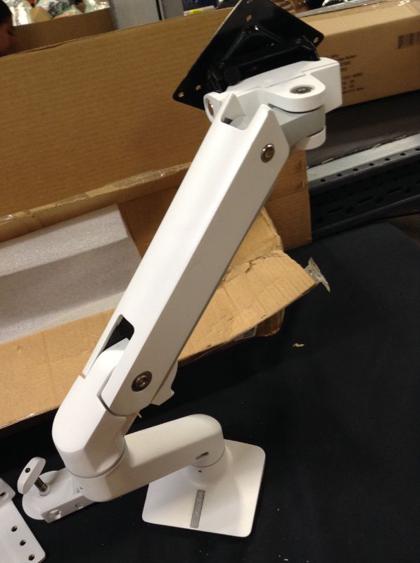 Photo 2 of Ergotron MXV Single Monitor Arm,  - White