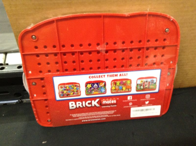 Photo 3 of Brick Mates, Lock & Learn Numbers Preschool Puzzle