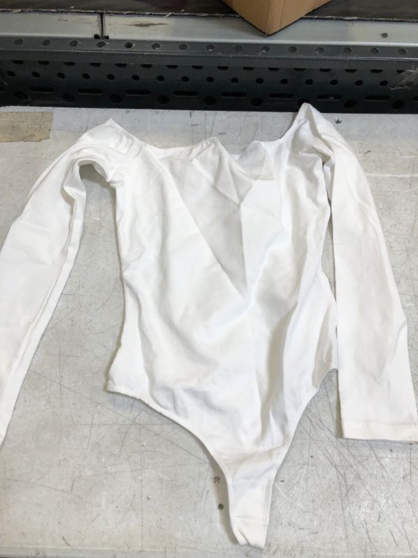 Photo 2 of American apparel Womens size small long sleeve bodysuit 