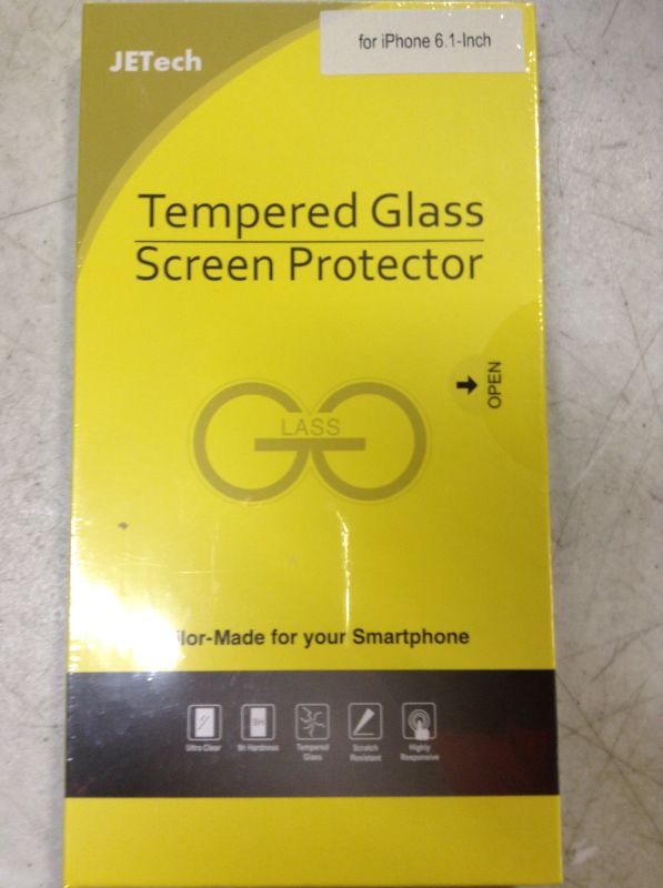 Photo 2 of JETech Screen Protector for iPhone 12 Pro 6.1-Inch with Camera Lens Protector (Not for iPhone 12), Tempered Glass Film, 2-Pack Each