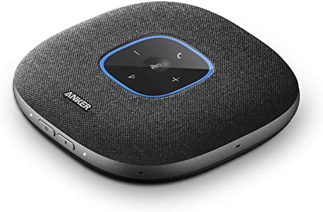 Photo 1 of  Anker PowerConf S3 Bluetooth Speakerphone with 6 Mics, Enhanced Voice Pickup, 24H Call Time, App Control, Bluetooth 5, USB C, Conference Speaker Compatible with Leading Platforms, Home Office