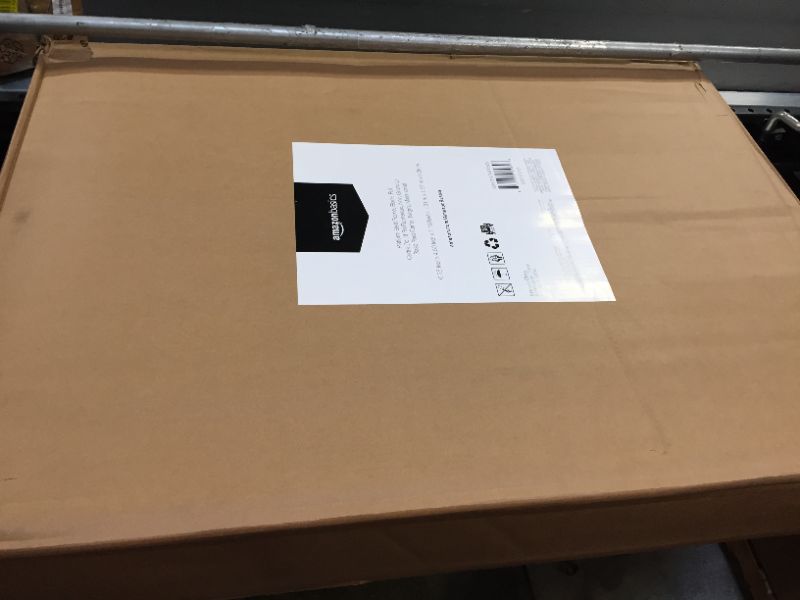 Photo 2 of Amazon Basics Foldable Metal Platform Bed Frame with Tool Free Setup, 14 Inches High, Full, Black
