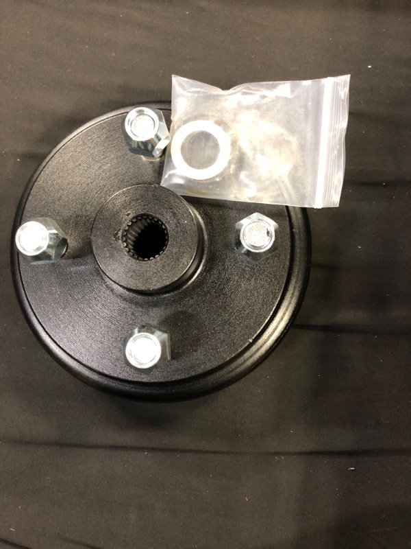 Photo 2 of 19186-G1 Brake Drum/Hub Assembly (Electric) for EZGO TXT Golf Carts
