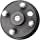 Photo 1 of 19186-G1 Brake Drum/Hub Assembly (Electric) for EZGO TXT Golf Carts
