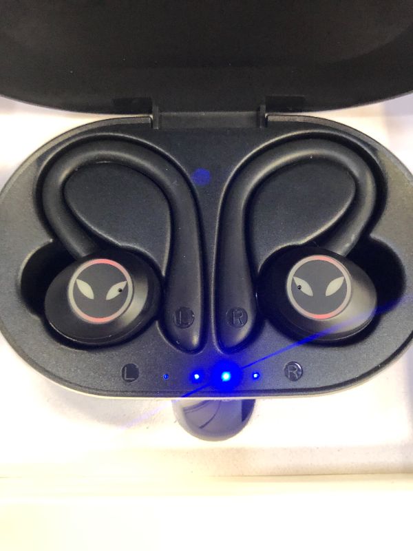 Photo 5 of 2022 Wireless Earbud Sports Bluetooth 5.1 Ear Buds in Ear Headphones with Earhooks