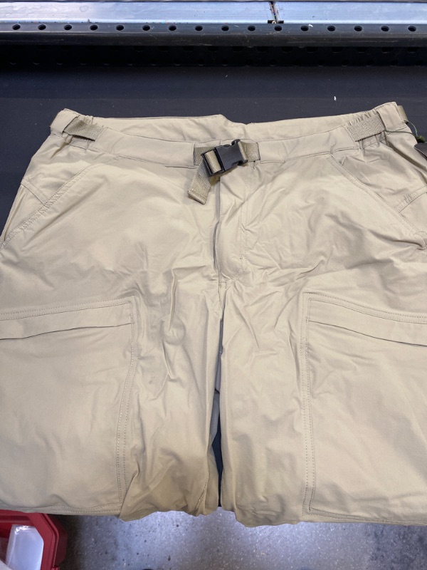 Photo 1 of FREE SOLDIER Men's Outdoor Cargo Hiking Pants Lightweight Quick Dry Tactical Pants Nylon Spandex. SIZE 38 