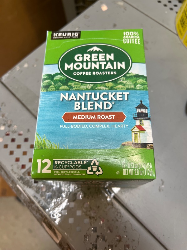 Photo 2 of Green Mountain Coffee, Coffee Nantucket Blend Pods, 0.33 Ounce, 12 Count 
BEST BYJUNE 2023
