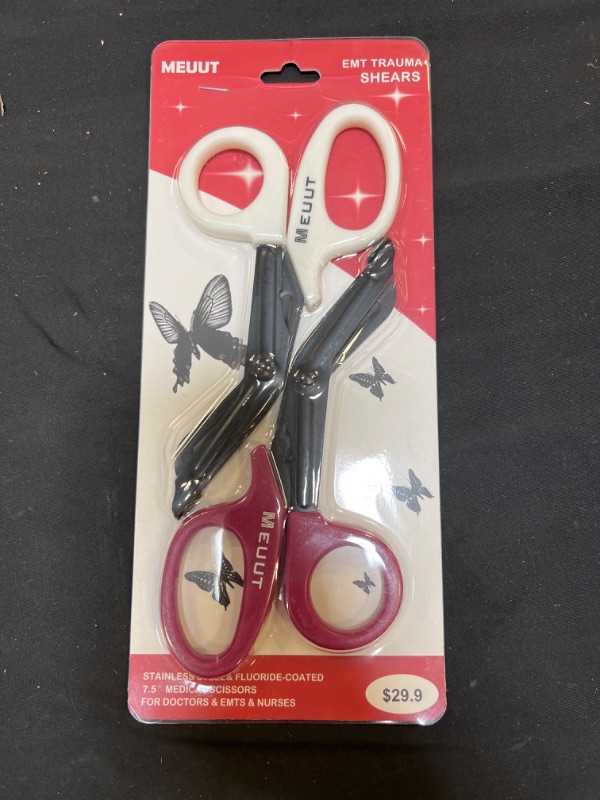 Photo 2 of 2 Pack Bandage Scissors EMT Trauma Shears