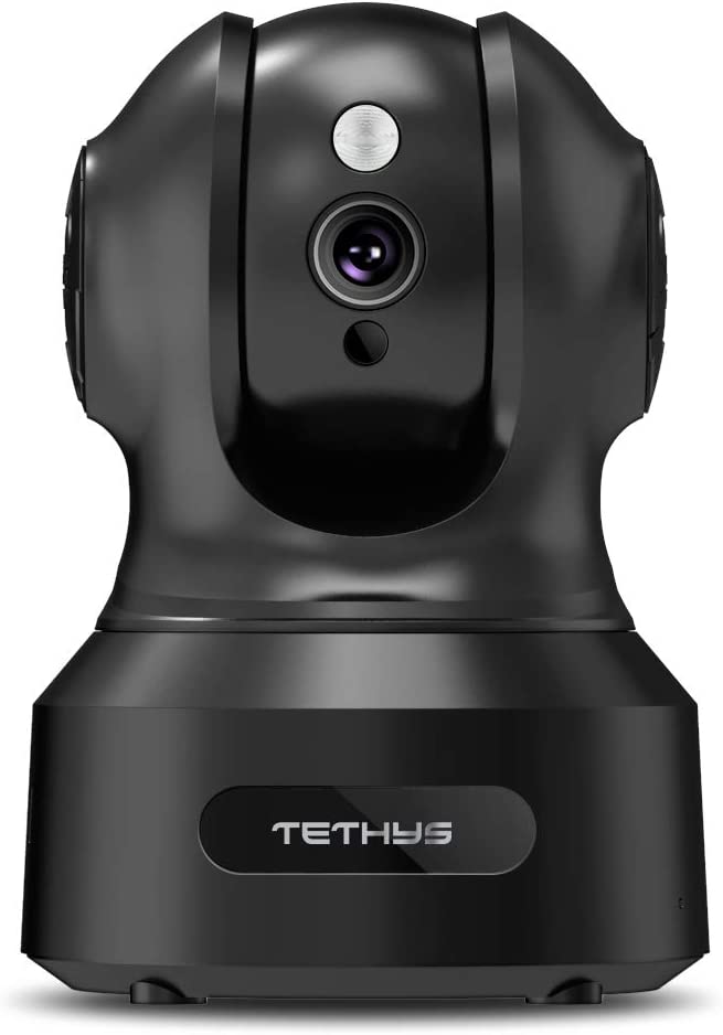 Photo 1 of TETHYS Wireless Security Camera 1080P Indoor [Work with Alexa] Pan/Tilt WiFi Smart IP Camera Dome Surveillance System w/Night Vision,Motion Detection,2-Way Audio,Cloud for Home,Business, Baby Monitor

